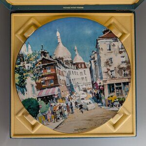Royal Doulton Montmartre (Paris) Limited-Edition Collectable Plate